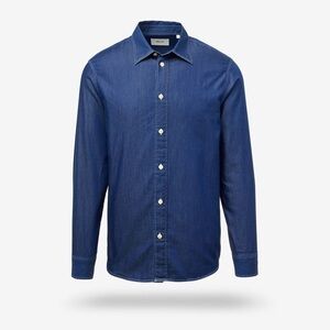 Allen Edmonds Denim Blue Casual Shirt